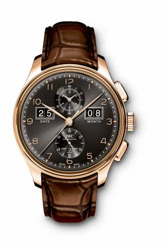 IWC Portugieser Perpetual Calendar Digital Date-Month Edition "75th Anniversary" Red Gold / Black IW3972-02 (IW397202)